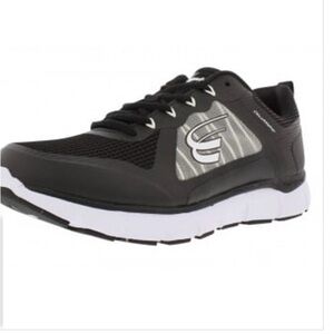 Spira cloud walker black/white wave spring sneakers, size 15-6E..